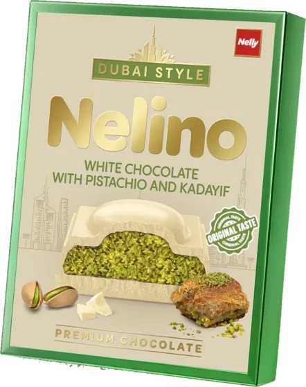 Nelino vit choklad